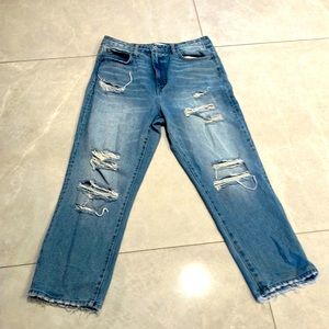 Women’s Jeans
Size: 8
Brand: express 
Color: blue 
Used:
$25